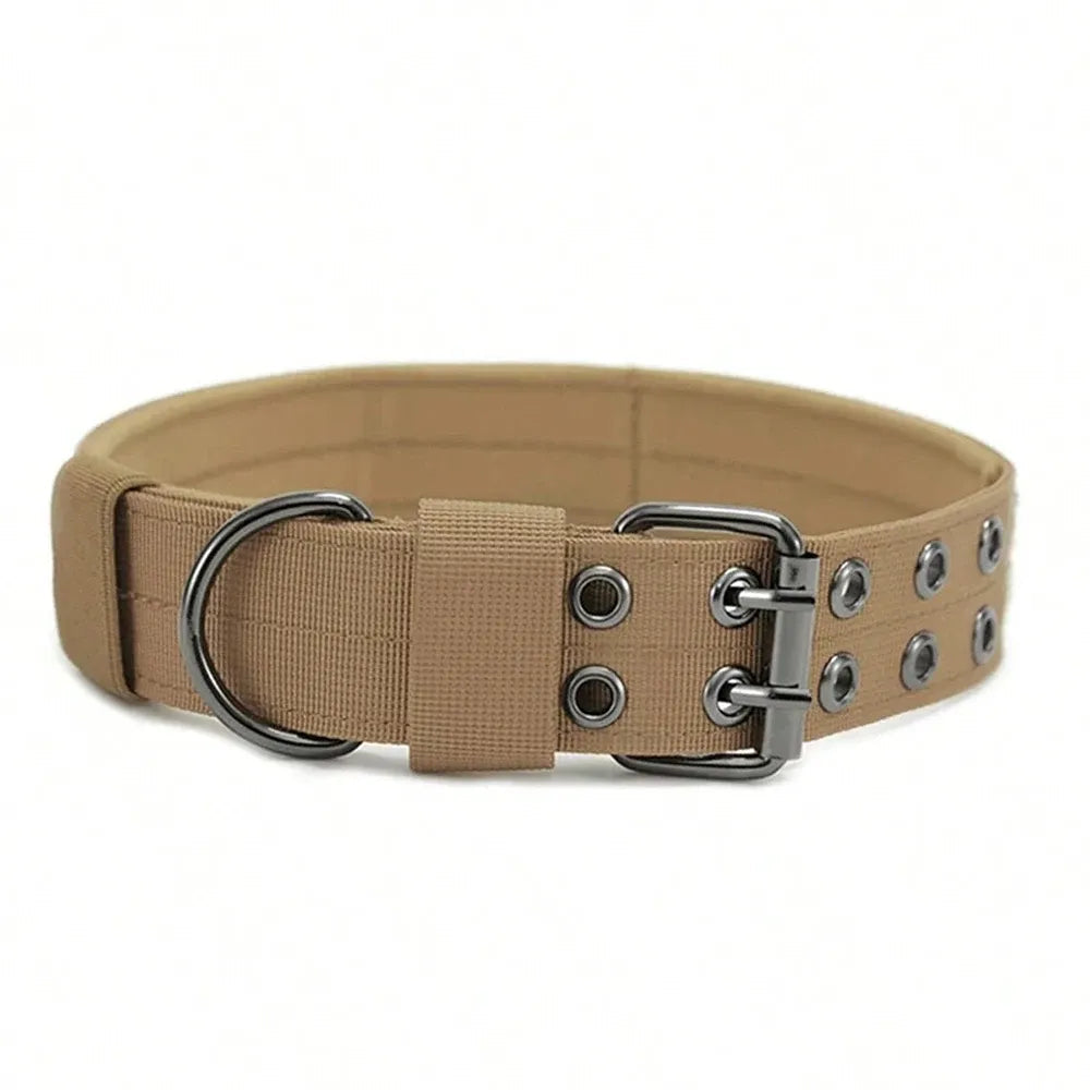 Tactical Dog Collar 1pc Durable Nylon Military Collars Outdoor For Medium Large Dogs Training Walking Working Pet Products Needora