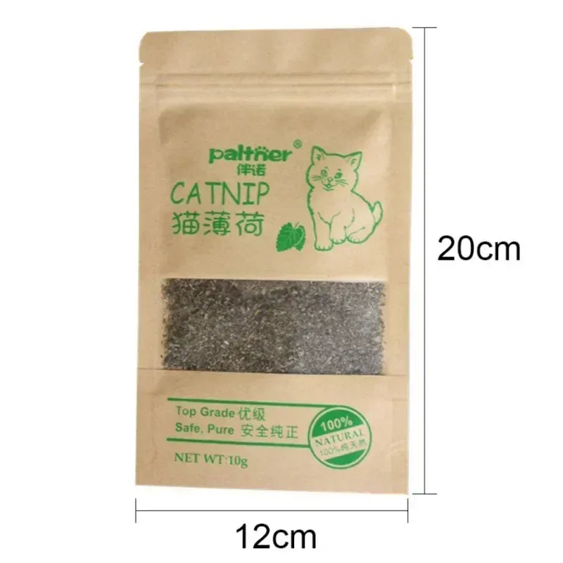 Natural Premium Catnip Cattle Grass Interactive Cat Non