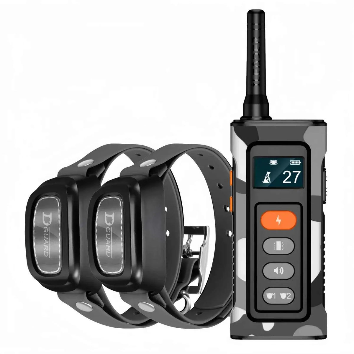 3300Ft Waterproof Remote Dog Training Collar with Shock & Vibration for 8–150lbs