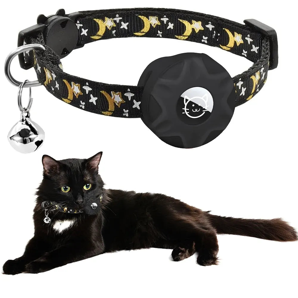 Reflective Cat Collar with AirTag Holder: Keep Your Feline Safe and Stylish Needora