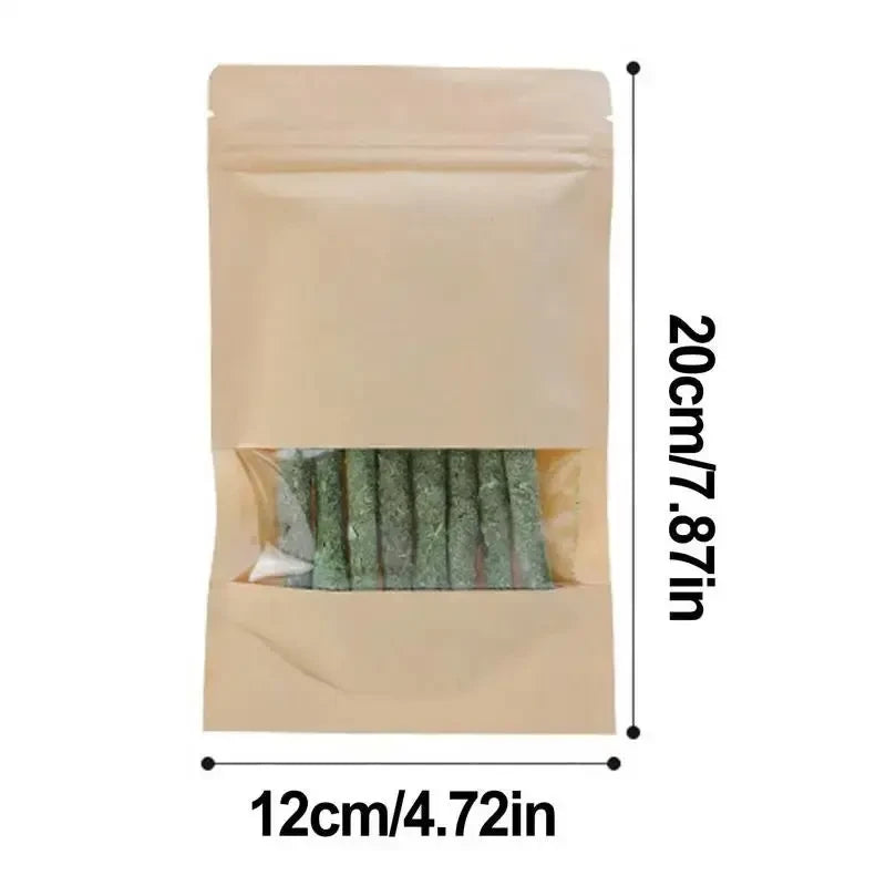 Cat Grass Sticks Indoor Cat Teething Grass Sticks Teething Stick Snacks For Cats Cat Grass Sticks For Hairball Removal - Needora