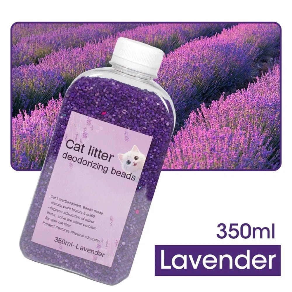 Cat Litter Deodorant Beads Odor Eliminator Non Toxic Safe for Cats Kittens Ready To Use Directly Pour Pet Litter Freshener - Needora
