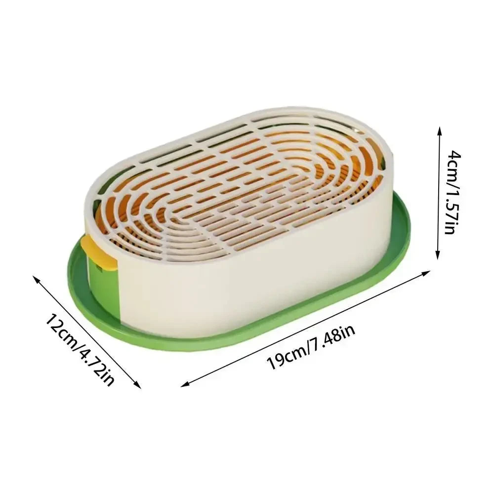 Cat Snack Grass Box Cat Catnip Grass Grow Station Soilless Planting Cat Grass Pot For Kitten Snack Pet Eating - Needora
