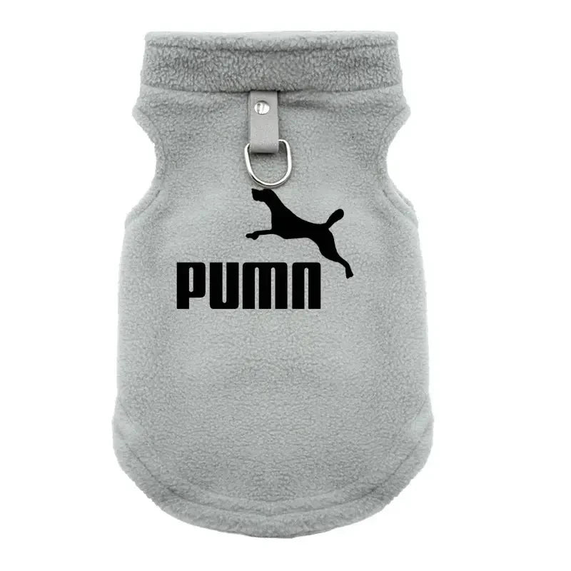 Dog Clothes harness vest Small Soft Fleece Coats Autumn Winter Warm Dogs Pets Clothing Brand Pullover - Needora