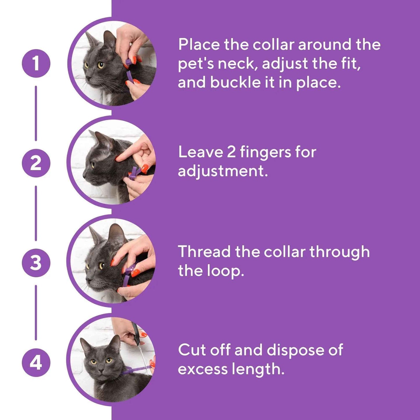 Cat Calming Collar & Pet Anti Anxiety Products Feline Calm Pheromones Collars & Cats Stress Relief Comfort Helps with Pee New Zone Aggression Fighting with Dogs & Other Behavior