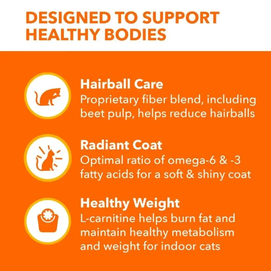 IAMS Proactive Health Adult Dry Cat Food with Salmon, Natural Ingredients & Omega-3, 7 lb Bag - Needora