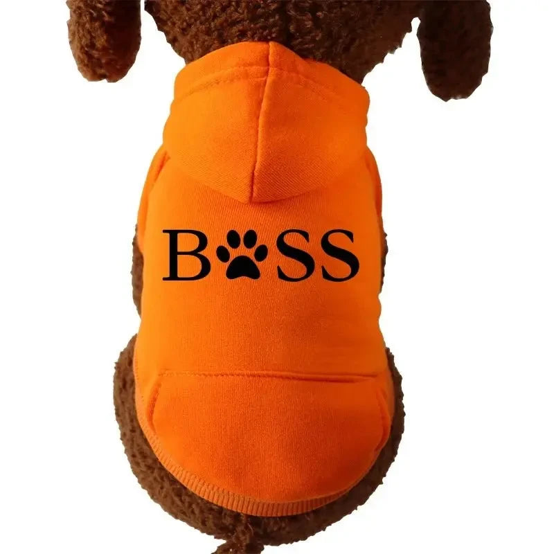 Pet Hoodies Adidog Clothes For Small Dogs Puppy Jacket Sweatshirt Coat Labrador Costume Autumn Winter Keep Warm Pets Clothing - Needora