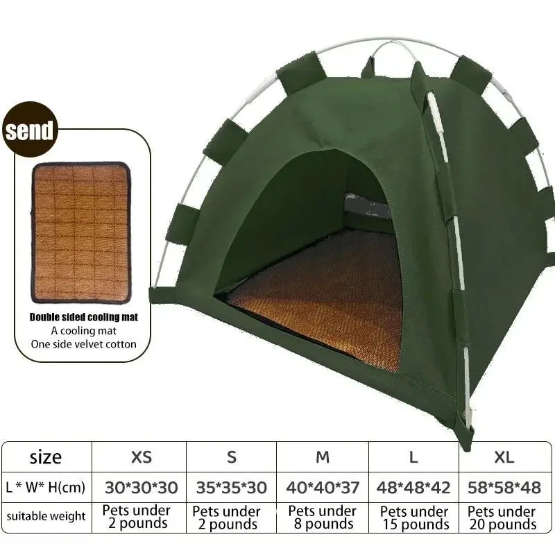 Pet Tent Bed Cats House Supplies Products Accessories Warm Cushions Furniture Sofa Basket Beds Winter Clamshell Kitten Tents Cat - Needora