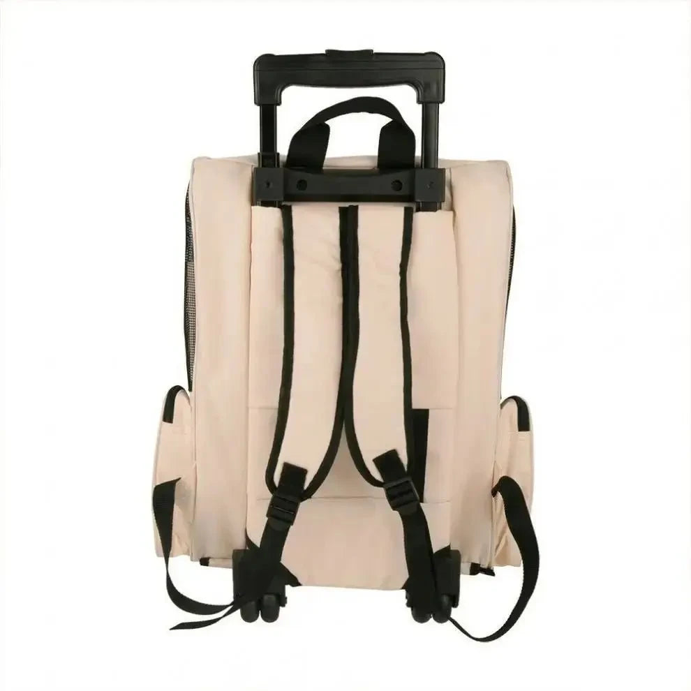 Portable Foldable Backpack For Dogs Travel Bag With Zipper Closure For Carrying Your Furry Friend On-The-Go! - Needora