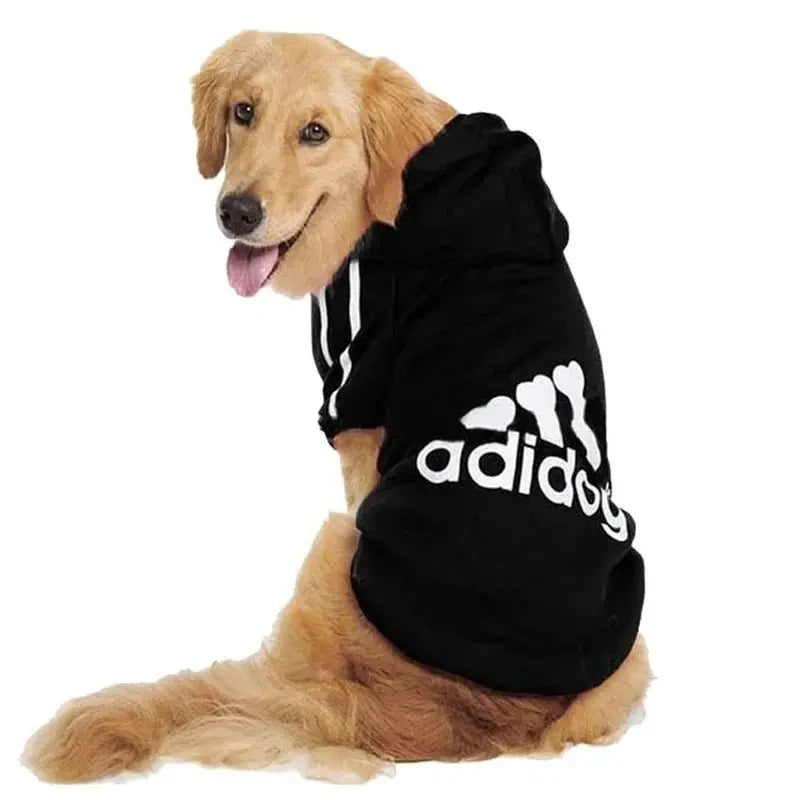 S-5XL Pet Dog Hoodies for Small Medium Large Breed Dogs, Fleece Lined Pullover Pitbull Sweatshirt Casual Sports Clothes Apparel - Needora