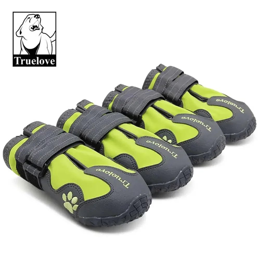 Truelove Dog Shoes Waterproof Anti-Slip Rain Boots Warm Snow Reflective for Small Medium Large Pet Sports Training TLS3961 - Needora