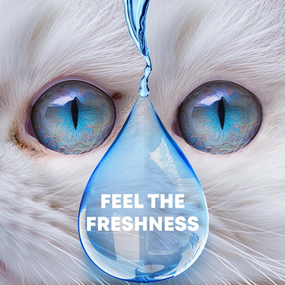 Cat & Dog Eye Wash Drops & Tear Stain Remover Cleaner  Eye Infection Treatment Helps Prevent Pink Eye Relief Allergies Symptoms Runny Dry Eyes   Safe for Small Animals (Eye Drops)
