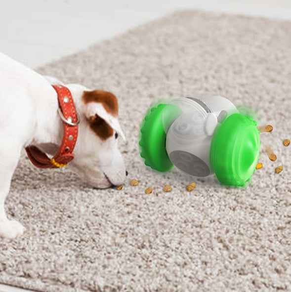 Cat Dog Slow‑Food Balance Car Toy Interactive Smart Feeding Fun Pet Trainer