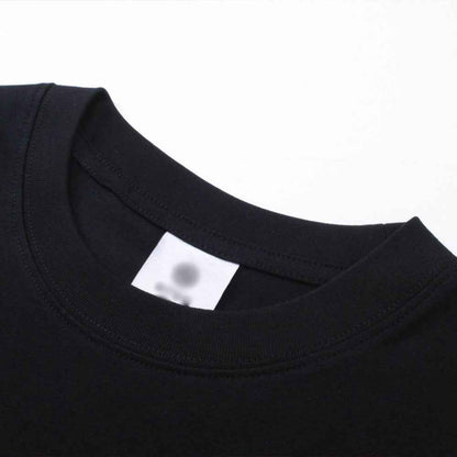 Animal cartoon printed short sleeved T-shirt