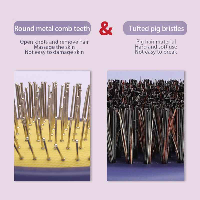 Pet Products Pet Double Face Comb Dog Cat Beauty Air Bag Massage Needle Comb Pet Pig Hair Removal Brush