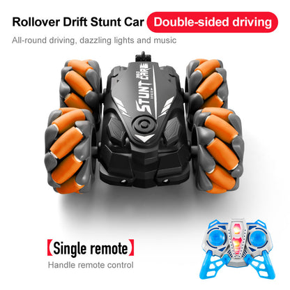 Remote Control Toy Car Drifting Running Rotating Double-Sided Driving Four-Wheel Drive Stunt Off-Road Climbing High-Speed Racing