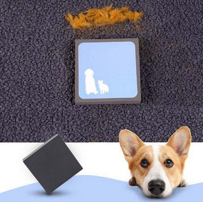 Pet Fur Cleaning Brush Sweep Foam Sofa Carpet Dog Cat Hair Remover Easy Cleaner