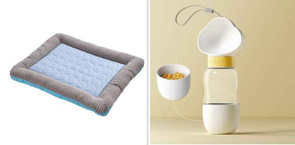 Pet Cooling Pad Ice‑Silk Dog Cat Bed Soft Breathable Summer Cool Mat Blanket