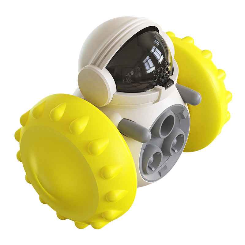 Cat Dog Slow‑Food Balance Car Toy Interactive Smart Feeding Fun Pet Trainer