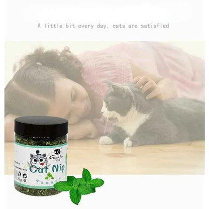  100% Organic Natural High Quality Catnip Grass Mint Flavor Interactive Cat Toy Funny Pet Supplies - Needora