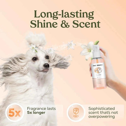 100ml Cruelty-Free Pet Perfume Odor Eliminator Cologne Spray Scented Private Label Calm Skin Deodorizing for Dog Cat