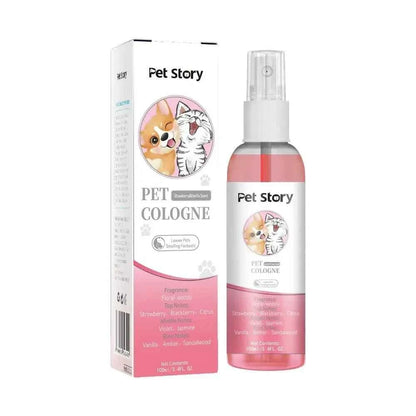 100ml Cruelty-Free Pet Perfume Odor Eliminator Cologne Spray Scented Private Label Calm Skin Deodorizing for Dog Cat