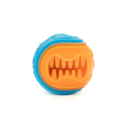 Pet Toy Dog Chewing Durable Ball Dog Bite Ball Training Ball TPR Feeding Toy