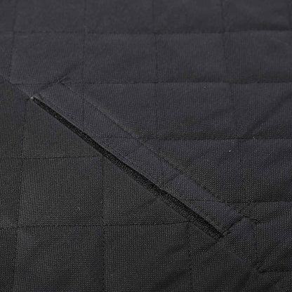 Dog Car Seat Cover Mesh Hammock Pet Carrier Back Seat Protector with Zipper Pocket