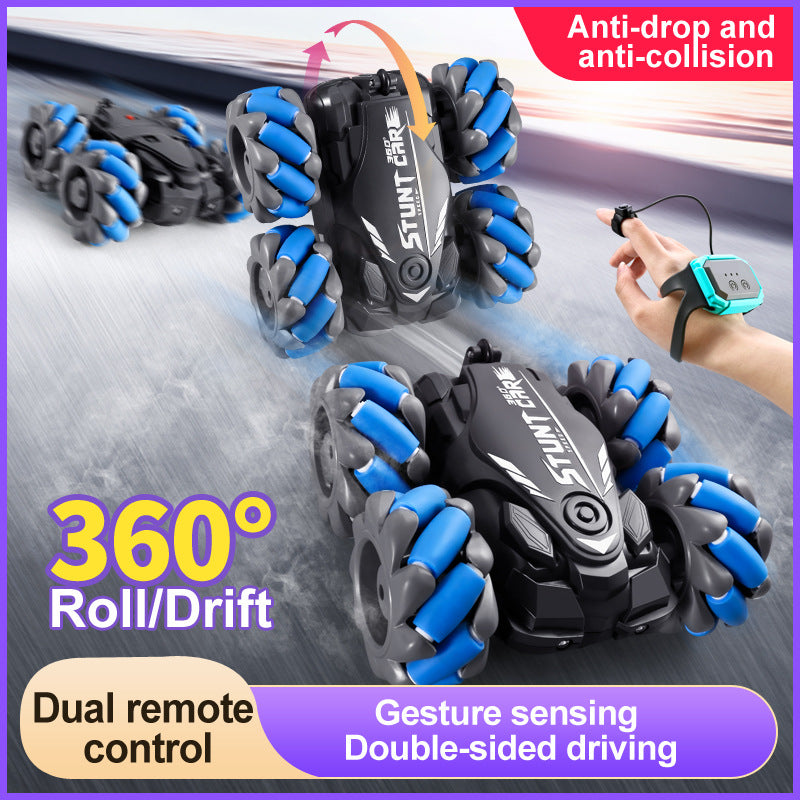 Remote Control Toy Car Drifting Running Rotating Double-Sided Driving Four-Wheel Drive Stunt Off-Road Climbing High-Speed Racing