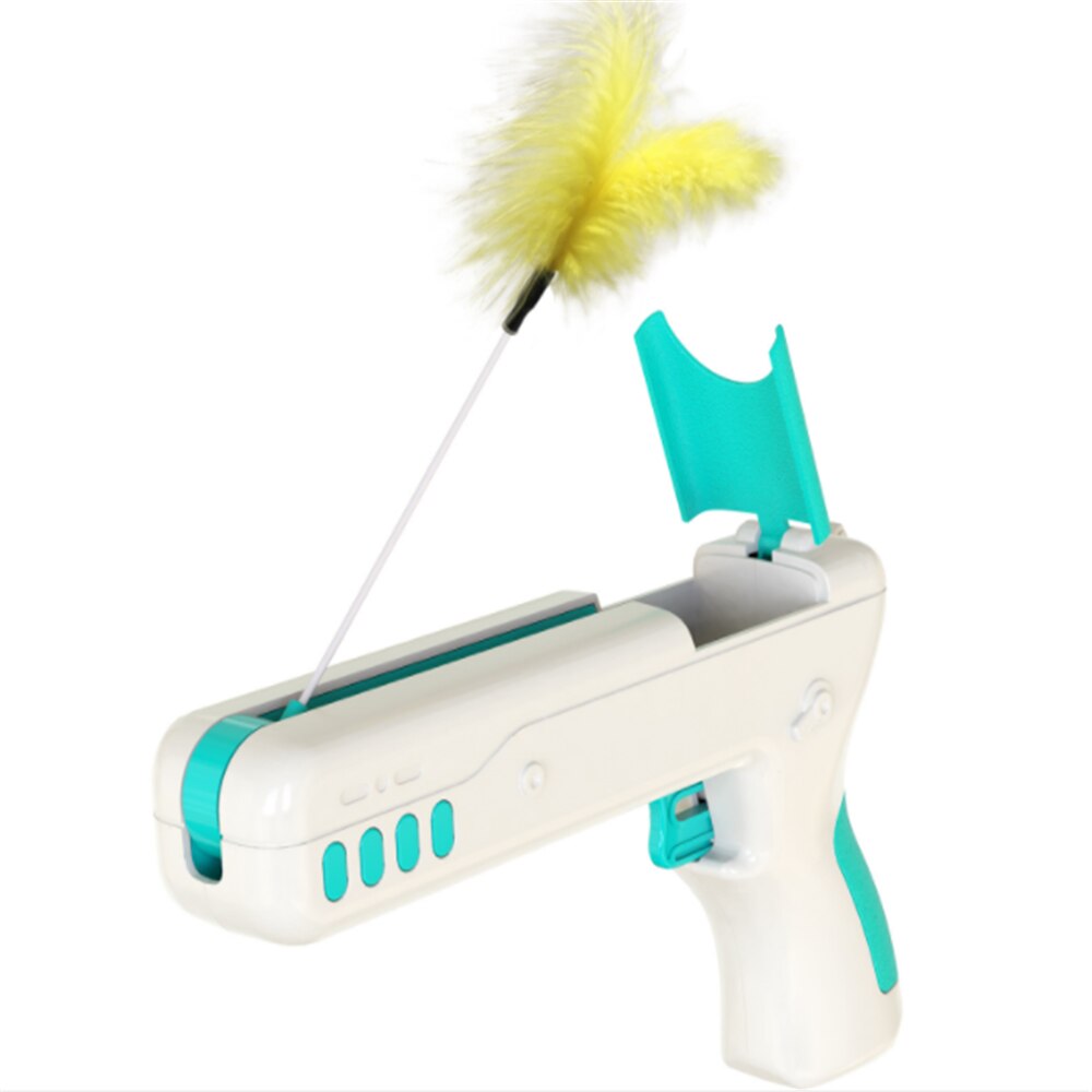 Playing Interactive Cat Toys Tumbler Feather Scratcher Toy Pet Innovation Modern Simaple Pole Cute Tree Post Custom Products