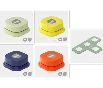 Interactive Pet Communication Button – Recordable Training & Talking Button for Dogs & Cats