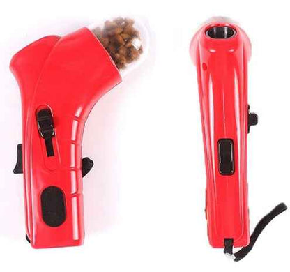 Pet Food Catapult Feeder Interactive Dog Cat Treat Launcher Funny Training Toy