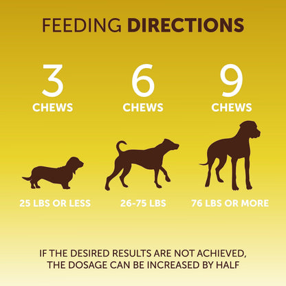 Scoot Stopper Dog Soft Chews w/Fiber  Stool Hardener for Dog Anal Gland Treatment, Digestion Support 180 Tasty Chews w/Natural Flaxseed, Pumpkin and Psyllium Husk for Dog Comfort