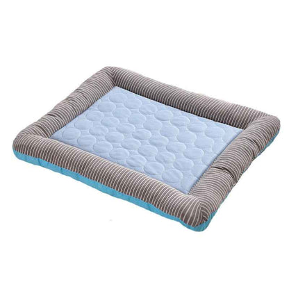 Pet Cooling Pad Ice‑Silk Dog Cat Bed Soft Breathable Summer Cool Mat Blanket