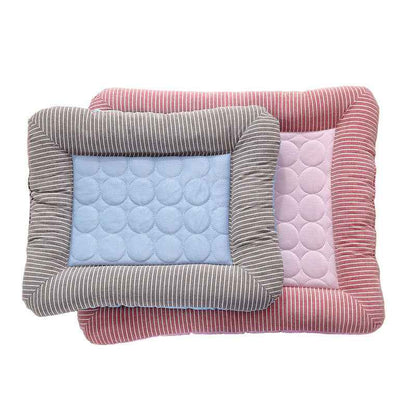 Pet Cooling Pad Ice‑Silk Dog Cat Bed Soft Breathable Summer Cool Mat Blanket