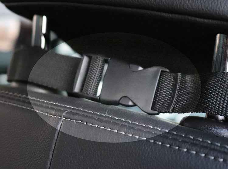 Dog Car Seat Cover Mesh Hammock Pet Carrier Back Seat Protector with Zipper Pocket