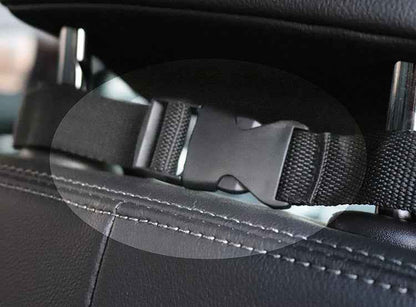 Dog Car Seat Cover Mesh Hammock Pet Carrier Back Seat Protector with Zipper Pocket