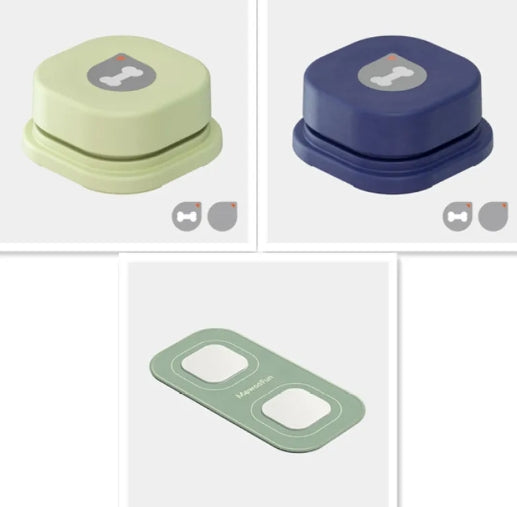 Interactive Pet Communication Button – Recordable Training & Talking Button for Dogs & Cats