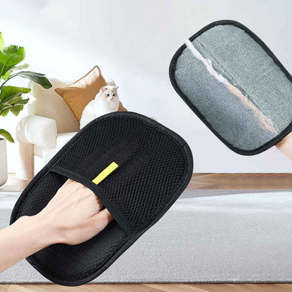 Pet Hair Remover Glove Deshedding Mitt for Dogs Cats Rabbits Long Short Hair