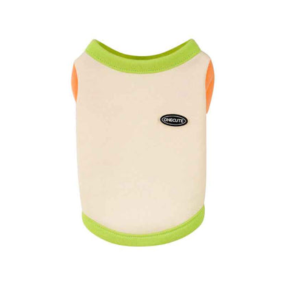 Puppy Dog Color Clash Home Wear Bottom Shirt