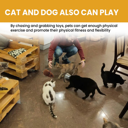 Interactive Smart Mouse Toy, Cats And Dogs Like A Mouse Sound Relief Plush Toy