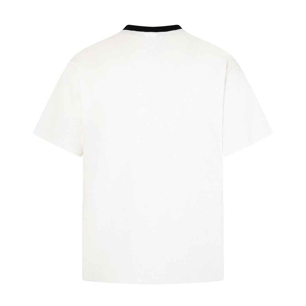 Cat animal printed short sleeved T-shirt