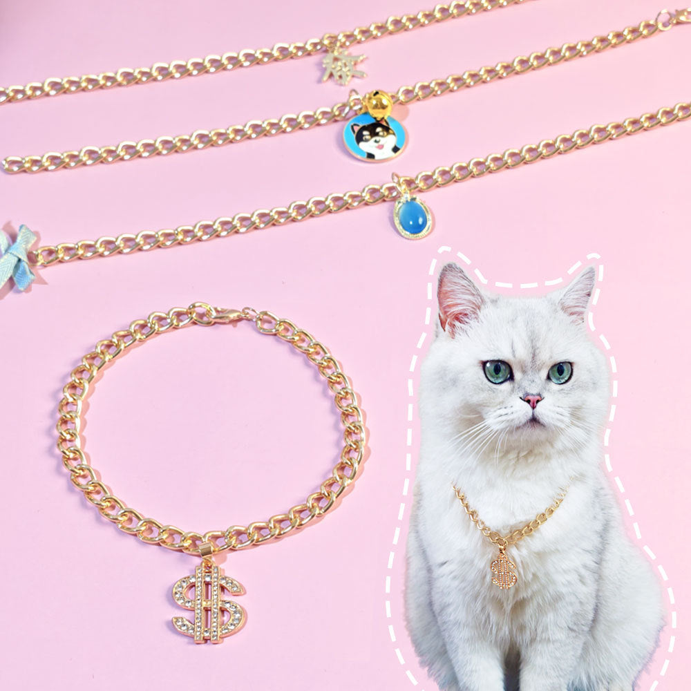 Pet cats belong to pendants