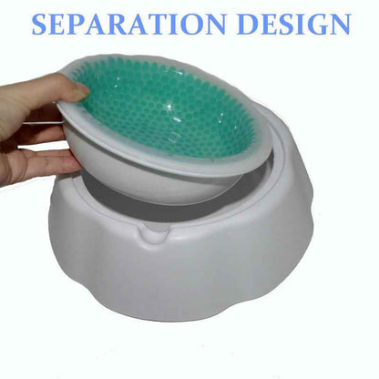 Summer Cooling Pet Bowls for Dogs and Cats