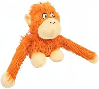 Best Pet Supplies Crinkle Duck Dog Toy – Blue, No Stuffing