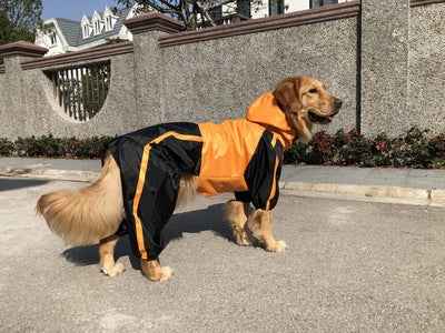 Large Dog Waterproof Raincoat – Lightweight Outdoor Protection