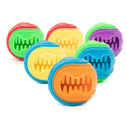 Pet Toy Dog Chewing Durable Ball Dog Bite Ball Training Ball TPR Feeding Toy