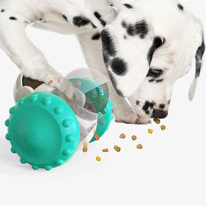 Cat Dog Slow‑Food Balance Car Toy Interactive Smart Feeding Fun Pet Trainer
