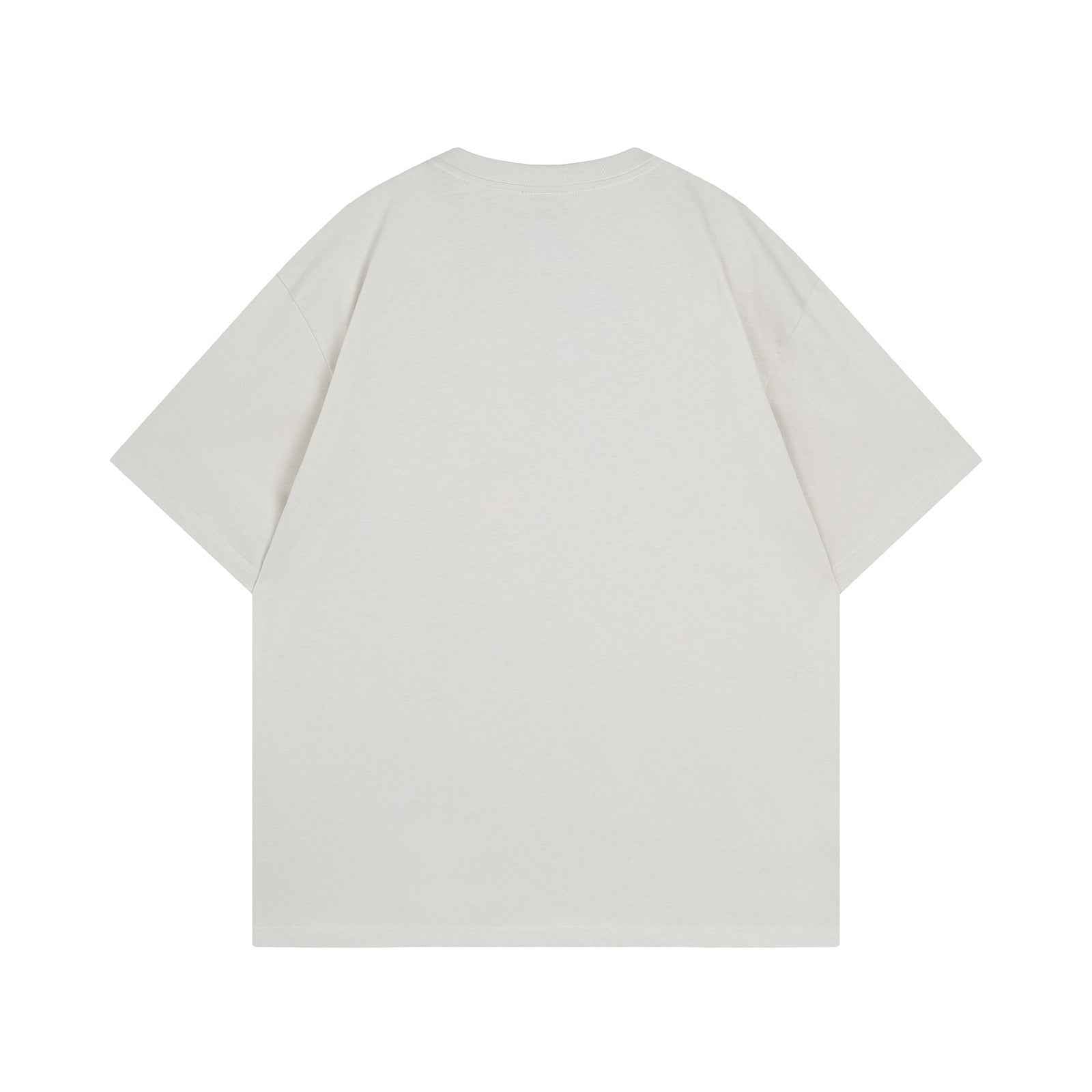 Fun Animal Letter Print Short Sleeve T-Shirt Men's Summer  Loose Casual Versatile Couple Top