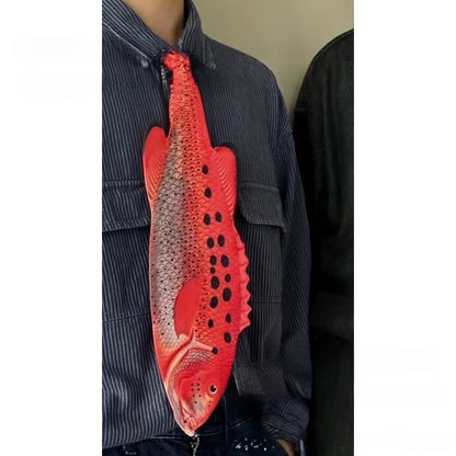 Fashionable Animal Bow Tie Shirt with Matching Men's Tie, Trendy Animal Print Neckwear